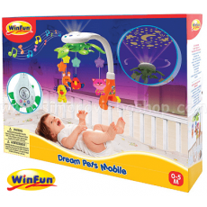 آویز تخت چراغ دار موزیکال winfun, image 