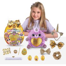 عروسک سورپرایزی رینبوکورنز RainBocoRns سری Epic Golden Egg مدل Deery Queen, image 
