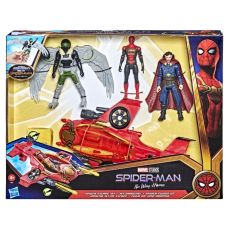 ست 3 تایی فیگورهای اسپایدرمن و جت مرد عنکبوتی فیلم Spider-Man, image 7