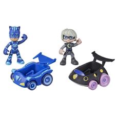 پک 2 تایی فیگور و ماشین کت بوی و لونا گرل گروه شب نقاب PJ Masks, تنوع: F2840-Cat Boy, image 2