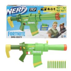 تفنگ نرف Nerf مدل Fortnite SMG Zesty, image 