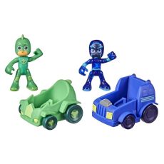 پک 2 تایی فیگور و ماشین گکو و نینجای شب گروه شب نقاب PJ Masks, تنوع: F2841-Gekko, image 2