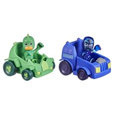 پک 2 تایی فیگور و ماشین گکو و نینجای شب گروه شب نقاب PJ Masks, تنوع: F2841-Gekko, image 3