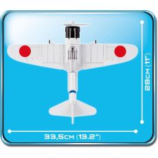 بلاک ساختنی کوبی مدل هواپیمای جنگنده مدل Mitsubishi A6M Zero, image 8