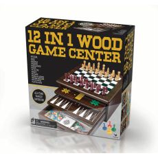 12 بازی گروهی در 1 ست چوبی Game Center, image 