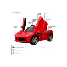 ماشین شارژی سواری دو سرعته راستار Rastar مدل لافراری LaFerrari (قرمز), تنوع: 82700-Red, image 3