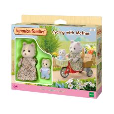 ست مادر و فرزند به همراه سه چرخه عروسک های Sylvanian Families, image 6