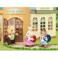 ست لباس مدرسه به همراه عروسک خرگوش و سنجاب Sylvanian Families, image 2