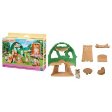خانه درختی به همراه عروسک سنجاب Sylvanian Families, image 
