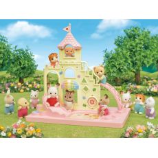 زمین بازی مدرسه به همراه عروسک خرگوش Sylvanian Families, image 2