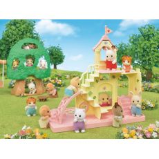 زمین بازی مدرسه به همراه عروسک خرگوش Sylvanian Families, image 3