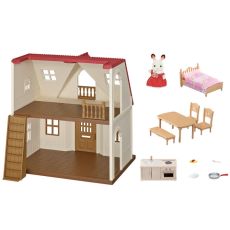 خانه روستایی به همراه عروسک خرگوش Sylvanian Families, image 3