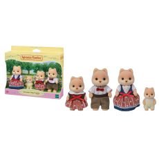 خانواده 4 نفری سگ های کارامل Sylvanian Families, image 