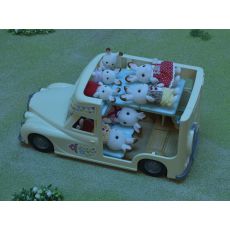 ماشین ون کمپینگ به همراه دوچرخه عروسک های Sylvanian Families, image 7