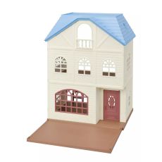 خانه 3 طبقه Blue Terrace همراه با عروسک مادر و فرزند Sylvanian Families, image 3