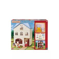 خانه 3 طبقه Blue Terrace همراه با عروسک مادر و فرزند Sylvanian Families, image 5