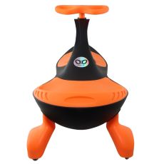 سه‌چرخه لوپ کار با چرخ‌های چراغ‌ دار مدل مشکی نارنجی, image 4