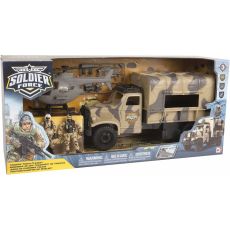 ست بازی کامیون و هلیکوپتر سربازهای Soldier Force مدل Trooper Truck, image 