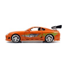 ماشین فلزی نارنجی تویوتا Fast & Furious مدل Supra با مقیاس 1:24, image 5