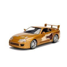ماشین فلزی طلایی تویوتا Fast & Furious مدل Supra با مقیاس 1:24, image 3