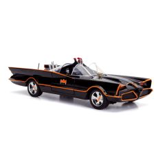 ماشین کلاسیک Batmobile و فیگورهای فلزی رابین و بتمن با مقیاس 1:18, image 15