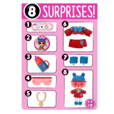 عروسک LOL Surprise سری All-Star B.B. مدل Winter Games Sparkly Dolls, image 5