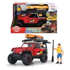 ست ماجراجویی Dickie Toys همراه با ماشین Jeepster و قایق, image 