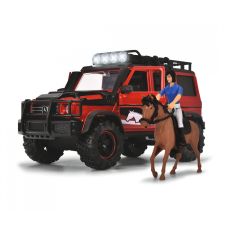 ماشین بنز AMG 4x4 همراه با کابین اسب Dickie Toys, image 2