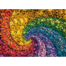 پازل 1000 تکه کلمنتونی مدل گل های رنگی, image 2