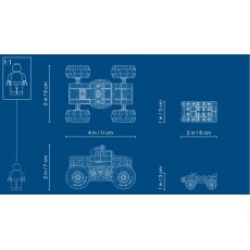 لگو کریتور 3 در 1 مدل کامیون هیولا (31101), image 8