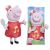 عروسک پولیشی موزیکال Peppa Pig مدل قرمز, تنوع: F2187-Peppa, image 