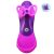 سه‌چرخه لوپ کار با چرخ‌های چراغ‌ دار مدل بنفش صورتی, تنوع: 1190PF-Purple, image 4