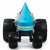 ماشین کنترلی 5 چرخ Shark Stunt Car طرح کوسه Crazon با مقیاس 1:14, image 9