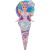 عروسک قیفی یونیکورن Sparkle Girlz مدل Unicorn Princess با موهای بنفش و شاخ بنفش, image 