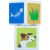ست بازی مکعب جادویی 2 تایی حیوان و غذا پلی مگنت, تنوع: 4001-PM-Magic Cube Animals and Food, image 6