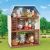 خانه 3 طبقه Blue Terrace همراه با عروسک مادر و فرزند Sylvanian Families, image 6