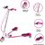 اسکی اسکوتر Evo با چرخ های چراغ دار صورتی, تنوع: 1437665-Pink, image 9