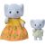 خانه 3 طبقه Blue Terrace همراه با عروسک مادر و فرزند Sylvanian Families, image 8