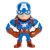 فیگور فلزی 6 سانتی کاپیتان آمریکا, تنوع: 253220006-Captain America, image 
