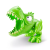 اسکلت کوچک دایناسور اسمشرز Smashers سری داینو آیلند Dino Island با استخوان سبز, تنوع: 74114-Green, image 6