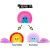 عروسک پولیشی رنگین کمان سورپرایزی کوچک Fluffie Stuffiez, تنوع: 593508-Rainbow, image 4