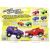 پک دوتایی ماشین های فشاری گو جیت زو Goo Jit Zu سری Goo Mobiles مدل Treadz Shredz و Brawlin Blazagon, تنوع: 42675-Smash Pack, image 9