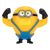 عروسک فشاری گو جیت زو Goo Jit Zu سری Despicable Me 4 مدل مگا مینیون دیو, تنوع: 42865-Dave, image 3