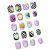 پک 20 تایی ناخن مصنوعی Love Vibes Nails, image 2