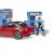 ست پمپ بنزین و کارواش bworld  و ماشین Roadster برودر Bruder, image 4