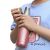 قمقمه آلومینیومی 500 میلی لیتری Cool Level مدل صوتی و آبی درخشان, image 3