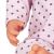 عروسک نوزاد 35 سانتی LullaBaby با لباس یاسی خال خالی, image 9