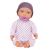 عروسک نوزاد 35 سانتی LullaBaby با لباس یاسی خال خالی, image 
