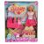 ست عروسک 29 سانتی Steffi Love مدل Sunshine Twins به همراه 2 کودک با لباس صورتی, تنوع: 105738060-Pink, image 