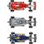 ماشین فرمول یک 14 سانتی Dickie Toys مدل آبی, تنوع: 203341035-Formula Racer Blue, image 4